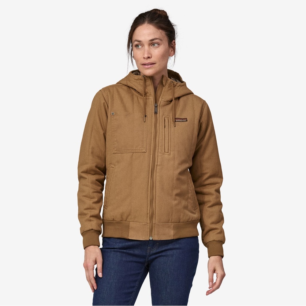 Patagonia Women’s All Seasons Hemp Canvas Bomber Hoody Jacket